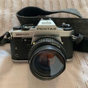 Pentax Super Program with neck strap📷